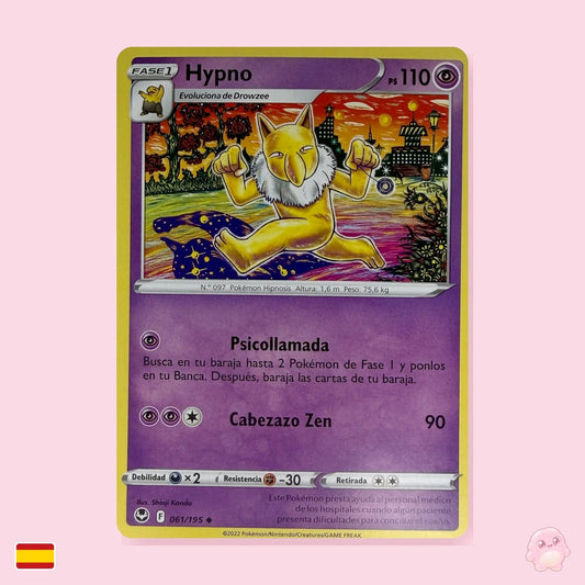 Hypno 061/195 - Tempestad Plateada (Español) - Carta Pokémon TCG