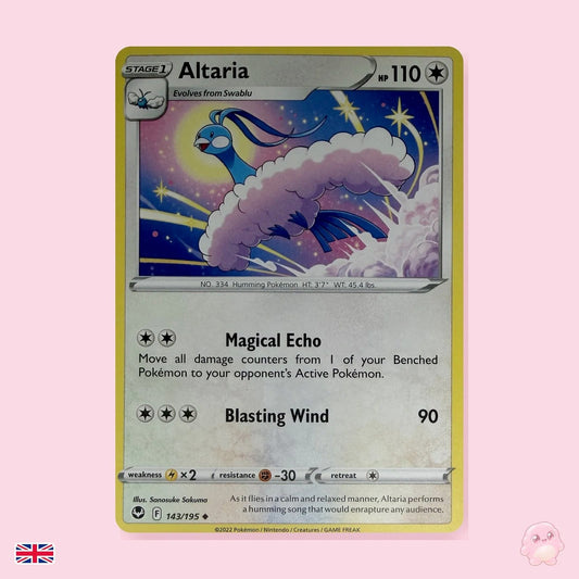 Altaria 143/195 - Tempestad Plateada (Inglés) - Carta Pokémon TCG