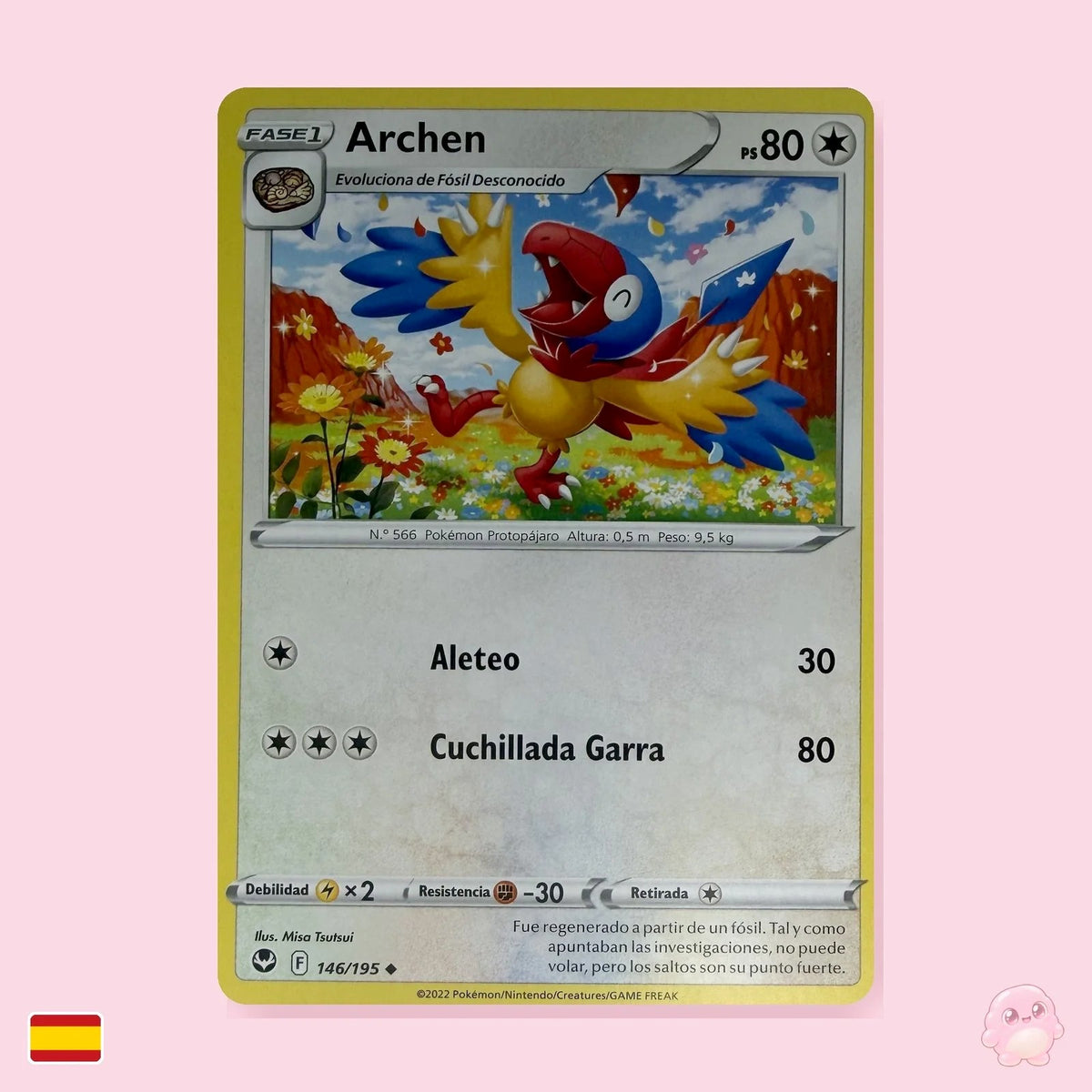 Archen 146/195 - Tempestad Plateada (Español) - Carta Pokémon TCG