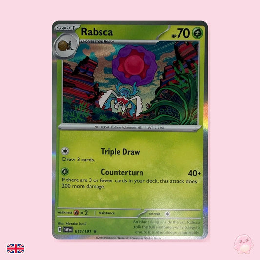 Rabsca 014/191 - Chispas Fulgurantes (Inglés) - Carta Pokémon TCG