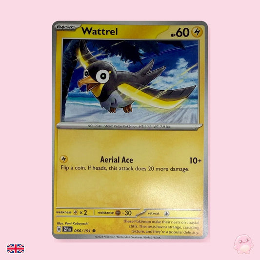 Wattrel 066/191 - Chispas Fulgurantes (Inglés) - Carta Pokémon TCG