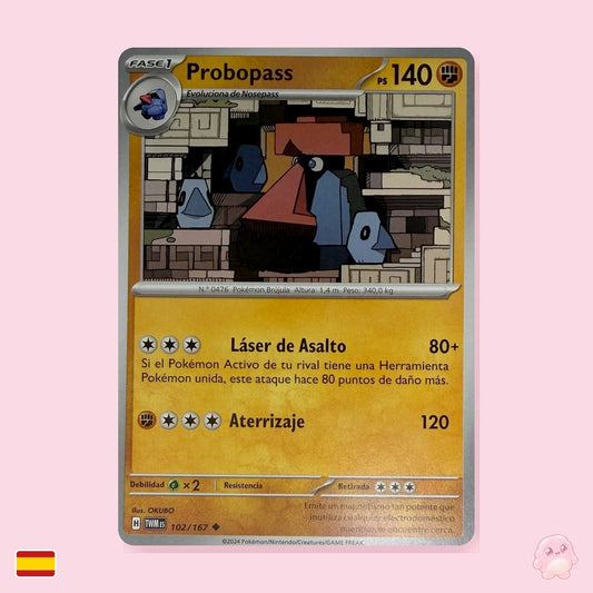 Probopass 102/167 - Mascarada Crepuscular (Español) - Carta Pokémon TCG