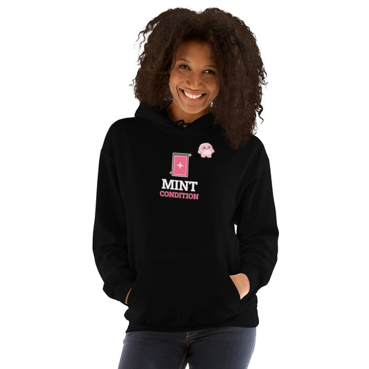 Sudadera Friki Unisex "Mint Condition" negra