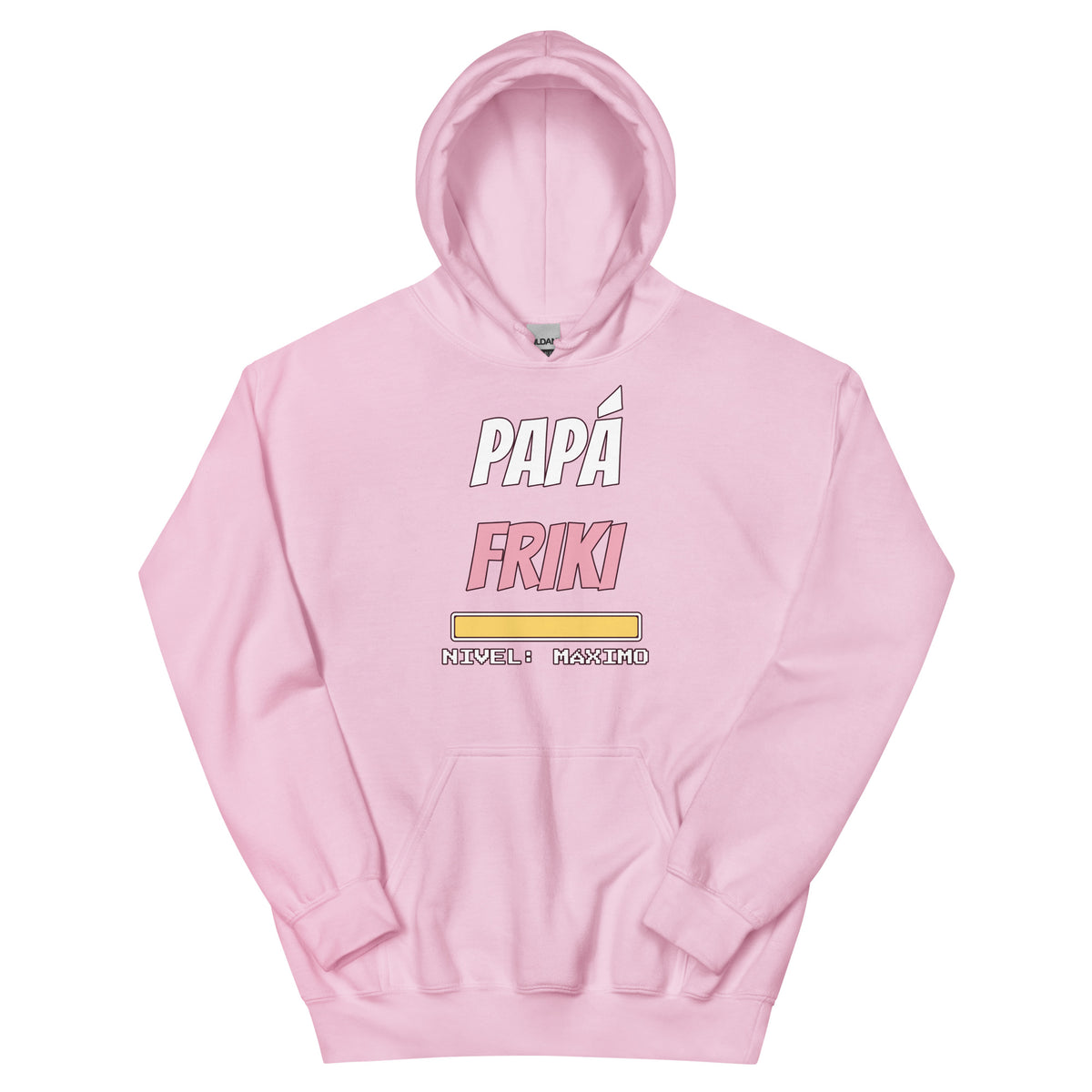 Sudadera Friki Unisex "Papá Friki" rosa