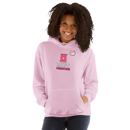 Sudadera Friki Unisex "Mint Condition" rosa