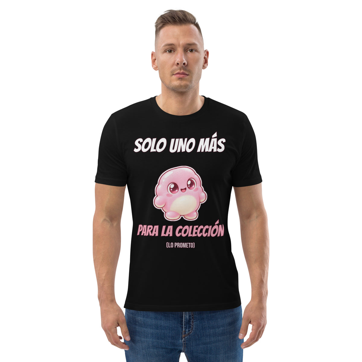 Camiseta Friki Unisex "Solo Uno Más" negra