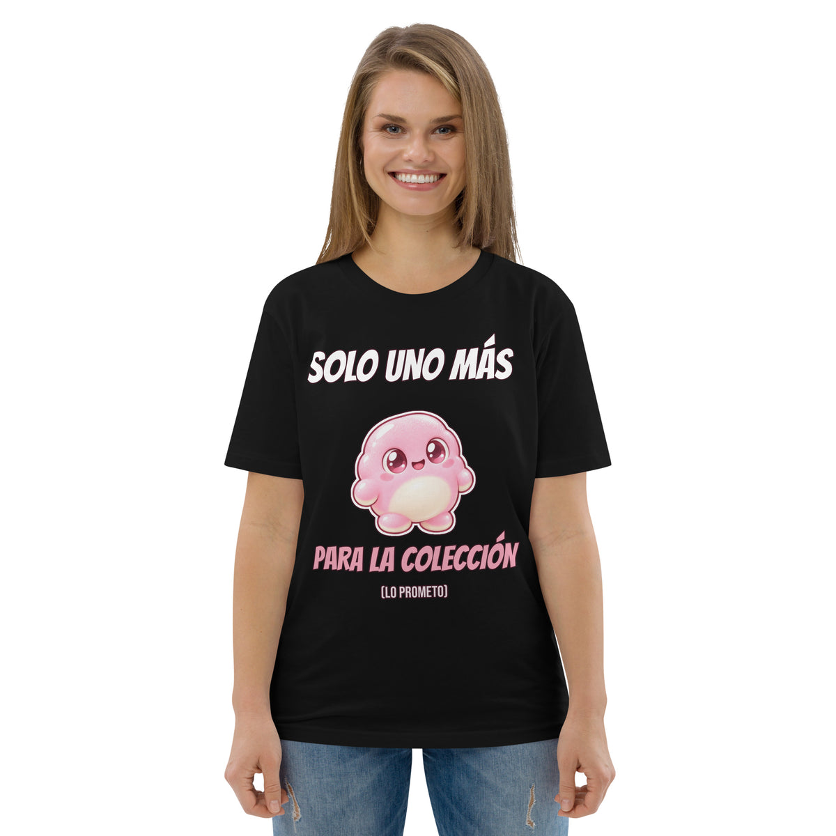 Camiseta Friki Unisex "Solo Uno Más" negra