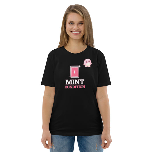 Camiseta Friki Unisex "Mint Condition" negra