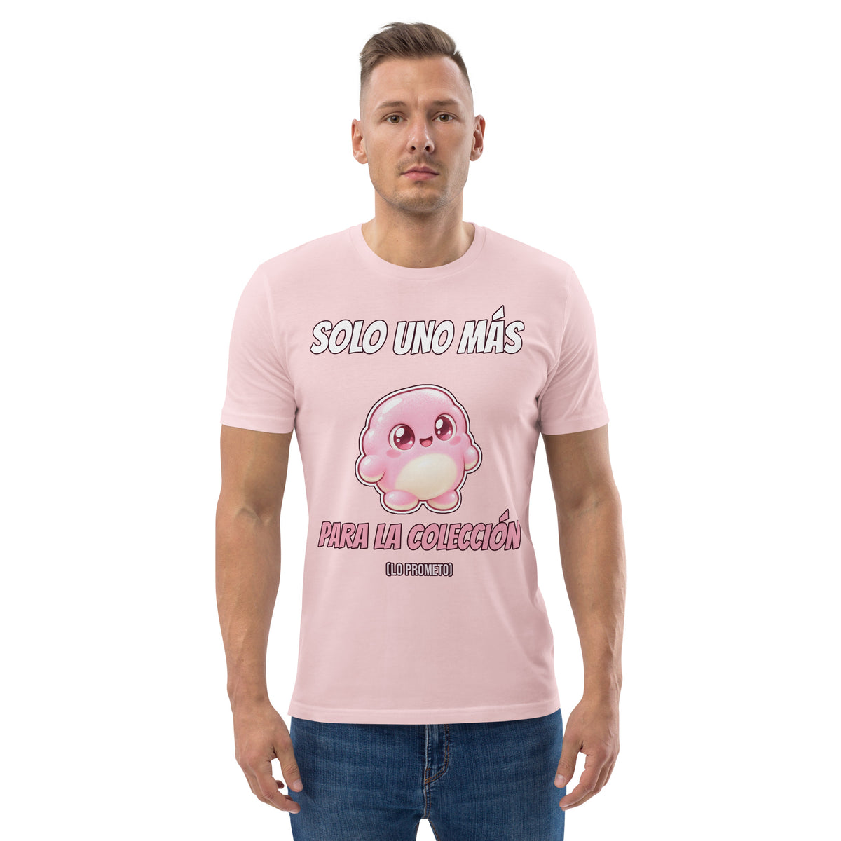 Camiseta Friki Unisex "Solo Uno Más" rosa
